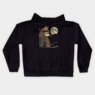 Cat Ninja Stealth Purr-fect Agility Kids Hoodie